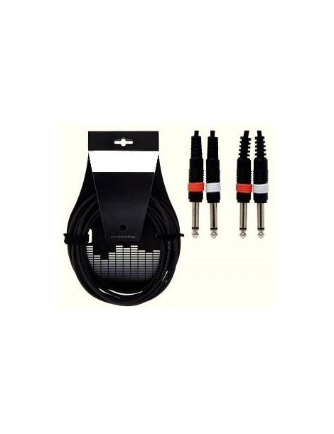 CABLE 2 JACK M - 2 JACK M 3M