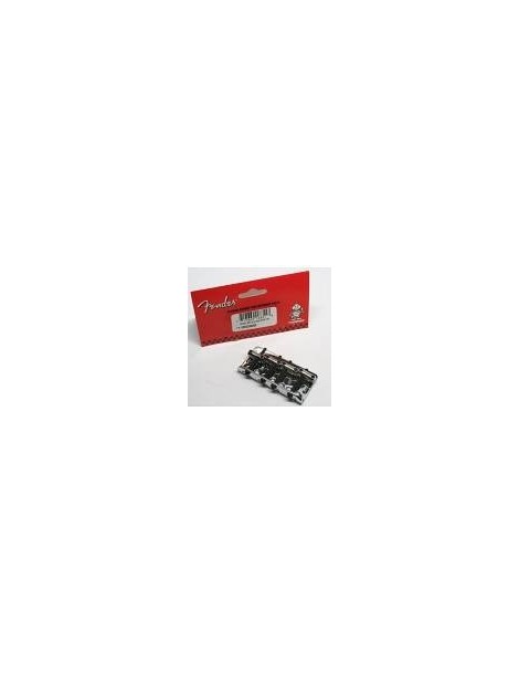 PUENTE CROMADO FENDER COMPLETO PARA BAJO 4 CUERDAS 0058396000