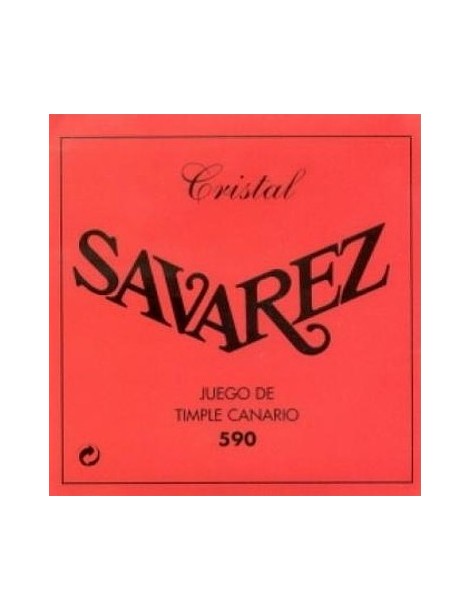 CUERDA TIMPLE SAVAREZ 590 CRISTAL JUEGO