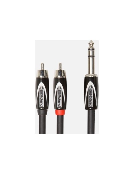 CABLE JACK M ESTEREO - 2 RCA M 1,5 METROS ROLAND RCC5TR2R