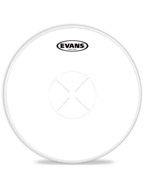 PARCHE EVANS COATED BLANCO RUGOSO 1 CAPA POWER CENTER CAJA B14G1D 14"
