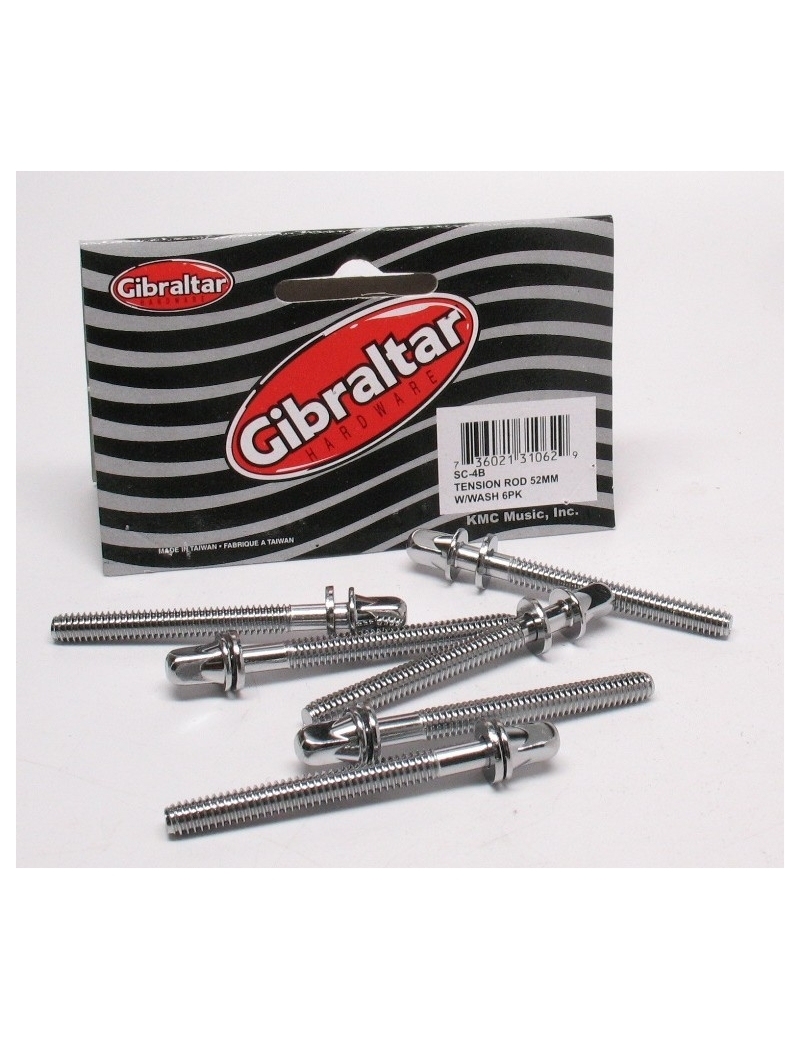 TORNILLO TENSOR TOM GIBRALTAR SC-4B 2" 52MM 6 UNIDADES GI850.326