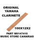 CORCHO DE UNIÓN INFERIOR A CAMPANA DE CLARINETE YAMAHA 100X12X2 M0147410