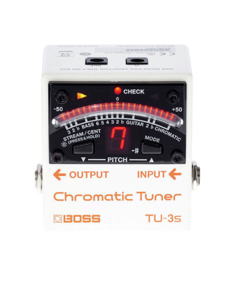 AFINADOR PEDAL DE ESCENARIO BOSS TU-3S