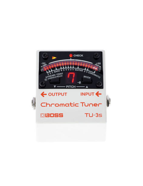 AFINADOR PEDAL DE ESCENARIO BOSS TU-3S
