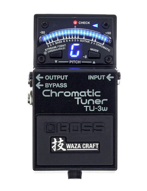 AFINADOR PEDAL DE ESCENARIO BOSS TU-3W