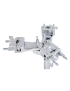 SOPORTE PARA TOM CON ABRAZADERA TRIPLE SC-APM GIBRALTAR, VARIAS COMBINACIONES,TOM, PLATOS,PERCUSIÓN RACK GI854.113
