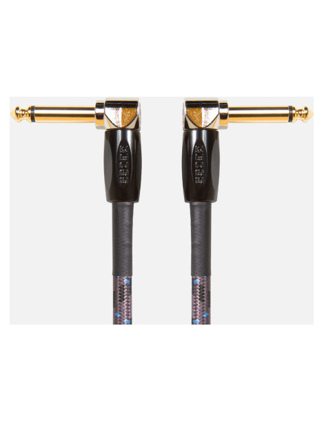 CABLE JACK M ACODADO - JACK M ACODADO BOSS 0,15 METROS PATCH DE 3 UNIDADES