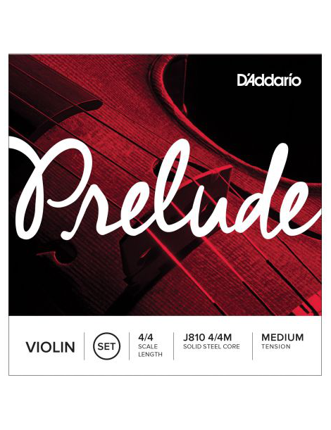 CUERDA VIOLÍN D'ADDARIO PRELUDE ORCHESTRAL 810 4/4 MEDIUM JUEGO 475DC065 CUERDA VIOLÍN D'ADDARIO PRELUDE ORCHESTRAL 810 4/4 MEDIUM JUEGO 475DC065