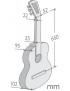 GUITARRA CLÁSICA ALHAMBRA 4/4 Z NATURE OPEN PORE 7800