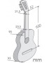 GUITARRA FLAMENCA ALHAMBRA 4/4 3F EZ PREVIO FISHMAN II