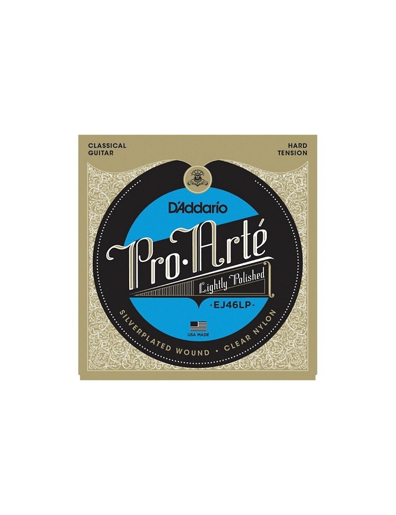 CUERDA CLÁSICA D'ADDARIO EJ-46LP PRO ARTE TENSIÓN FUERTE JUEGO