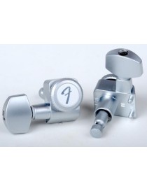 CLAVIJERO ELÉCTRICA FENDER CON TRABA DE SEGURIDAD CROMO BRUSHED OPACO 990818000