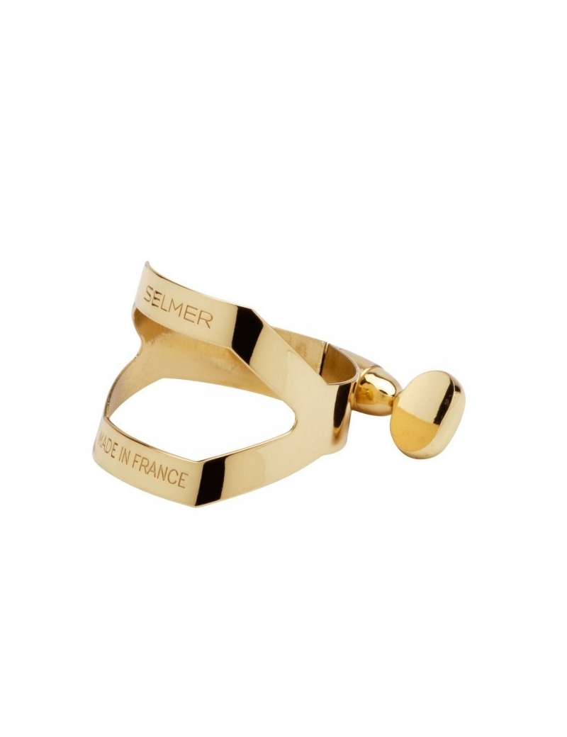 ABRAZADERA SAXO SOPRANO SELMER LACADO DORADO