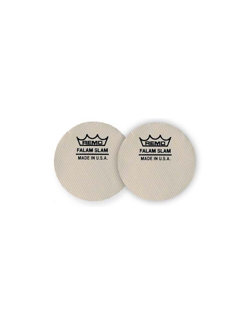 APAGADOR BOMBO PROTECTOR IMPACTO PARCHE 2 UNIDADES FALAM REMO (J2) PEQUEÑO 2,5" KS-0002PH