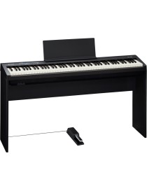 PIANO ROLAND CONTRAPESADO FP-30 88 TECLAS NEGRO+ MUEBLE KSC-70