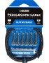 KIT CABLE 1,5 METROS + 6 FICHAS JACK M BOSS PARA PEDALES. NO REQUIERE SOLDADURA BCK6