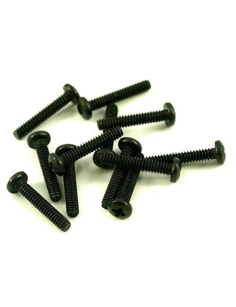 TORNILLO PARA SELLETA FENDER PACK DE 12 NEGROS 17031049