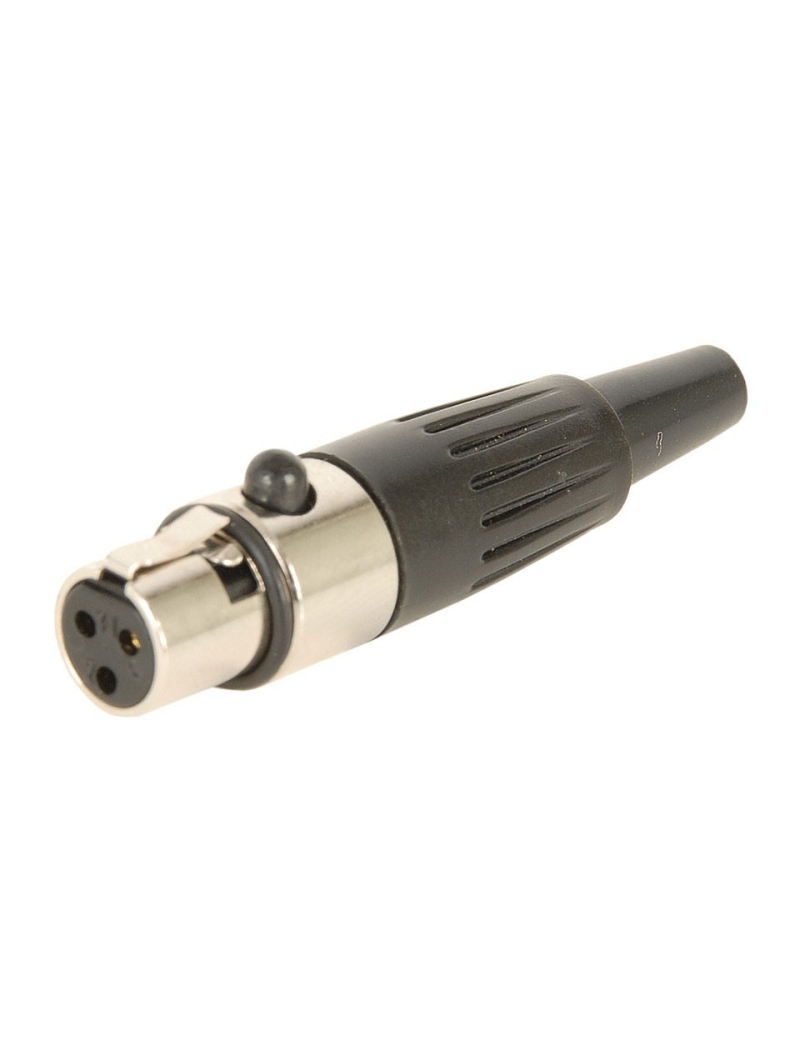 CONECTOR MINI CANON HEMBRA 3 CONECTORES TA3F (AKG) UNIDAD