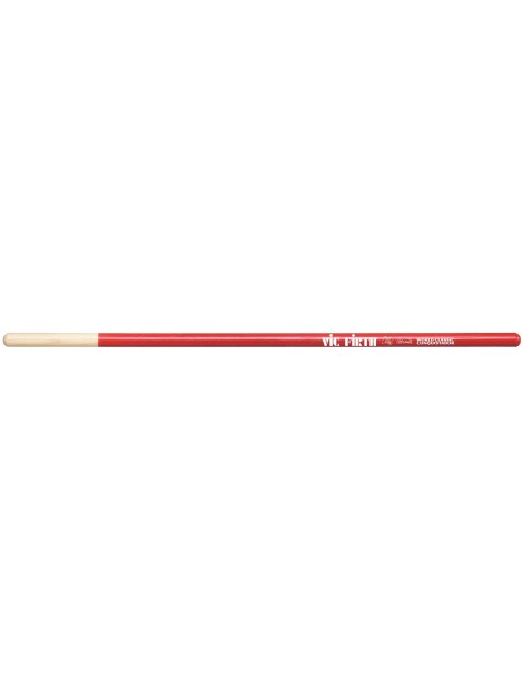 BAQUETA VIC FIRTH RUMBERA PVFAA ALEX ACUÑA CONQUISTADOR ROJA