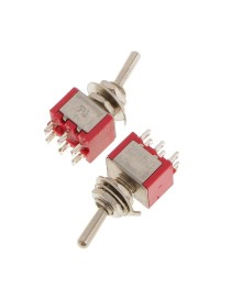 CONMUTADOR INTERRUPTOR ON OF ON 6 PATAS 2 POLOS