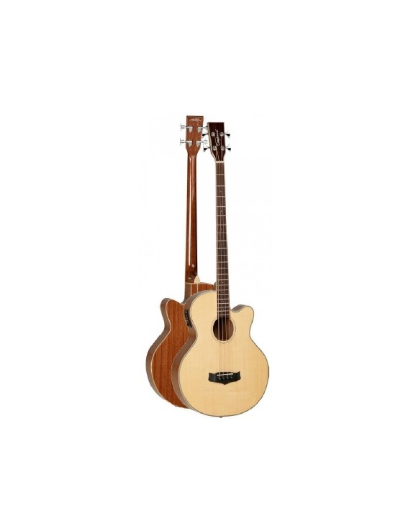 BAJO ACÚSTICO TANGLEWOOD TW8AB, RECORTADO COLOR NATURAL SATINADO CON PREVIO