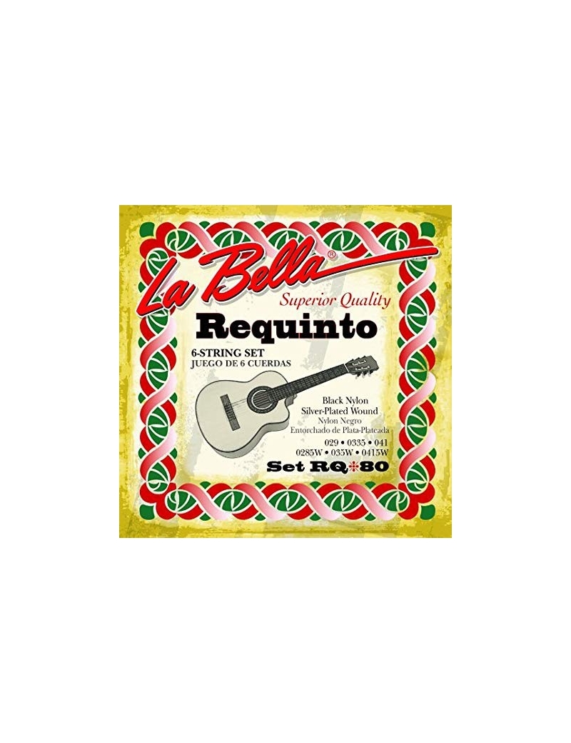 CUERDA REQUINTO LA BELLA RQ80 JUEGO SA670