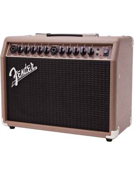 AMPLIFICADOR GUITARRA ACÚSTICA FENDER ACOUSTASONIC 40W 230V Brown and Wheat 2314206000 AMPLIFICADOR GUITARRA ACÚSTICA FENDER ACOUSTASONIC 40W 230V Brown and Wheat 2314206000