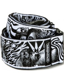 CORREA GUITARRA DUNLOP I LOVE DUST 04 SKULLS
