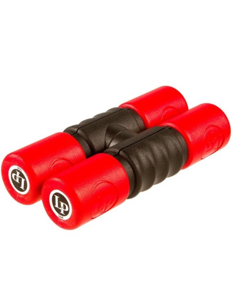 TWIST SHAKER LP-441T-L LOUD ROJO,DOBLE,UNIDOS CON GOMA,PUEDEN UTILIZARSE INDIVIDUALMENTE LP862.515