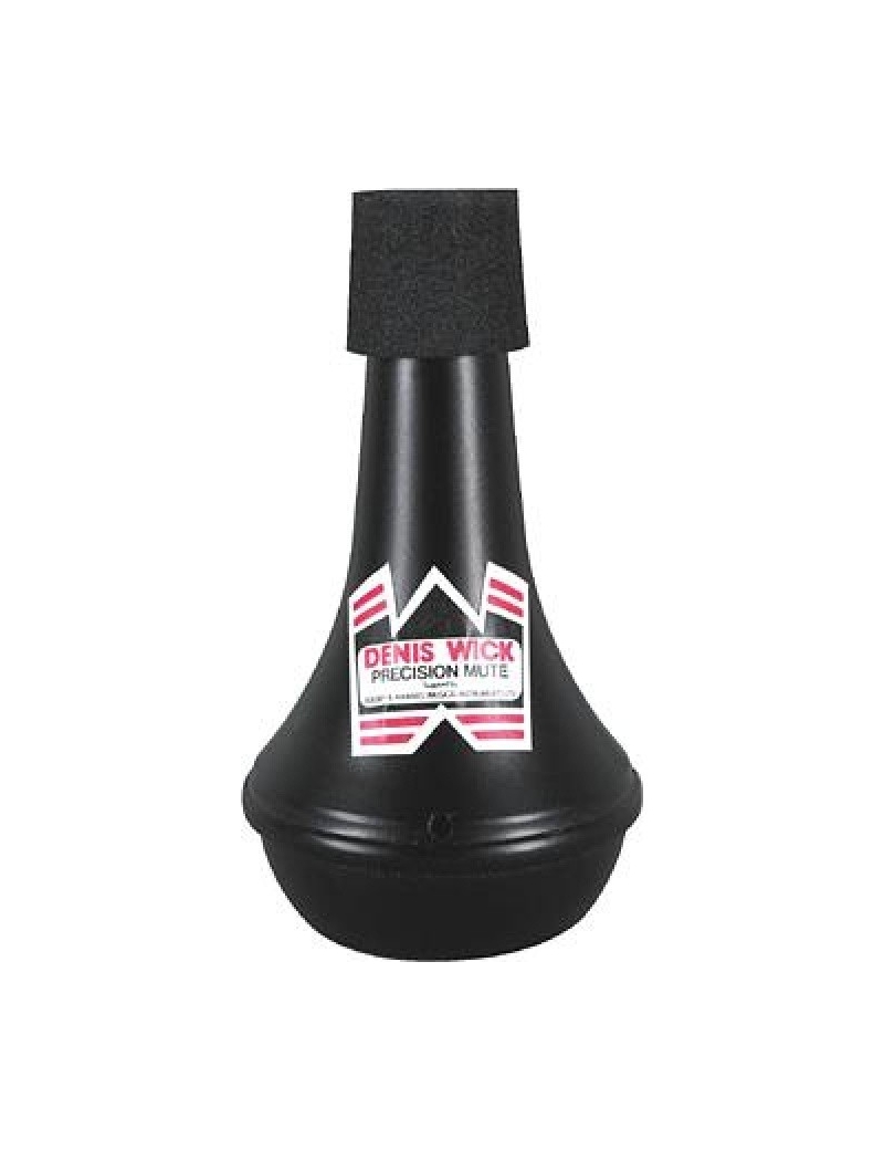 SORDINA PARA TROMPETA D.WICK MUTE 5532 PICCOLO ALUMINIO NEGRO PARA PRÁCTICA
