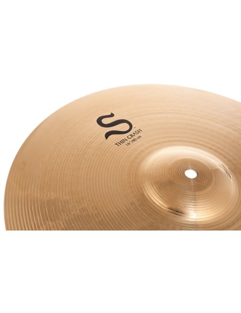 PLATO ZILDJIAN S SERIES MEDIUM THIN CRASH 16" S PLATO ZILDJIAN S SERIES MEDIUM THIN CRASH 16" S