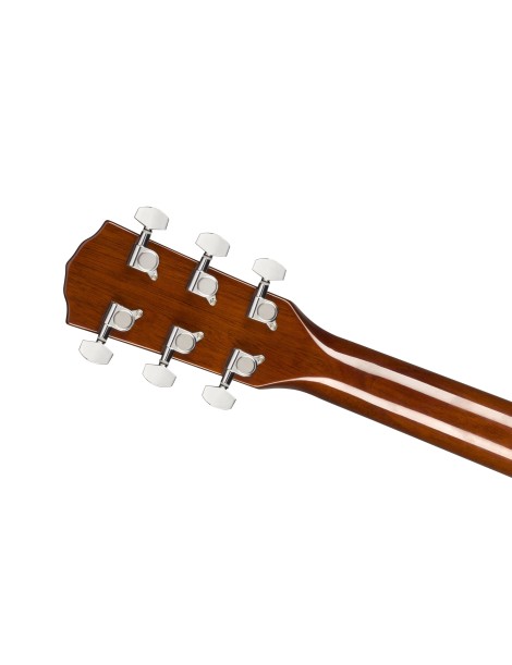 GUITARRA ACÚSTICA FENDER 4/4 RECORTADA CD-140SCE WN SB SUNBURST CON PREVIO Y FUNDA 0970213332
