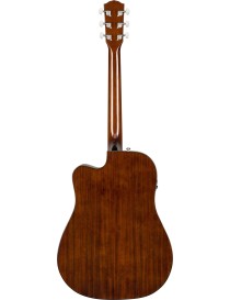 GUITARRA ACÚSTICA FENDER 4/4 RECORTADA CD-140SCE WN SB SUNBURST CON PREVIO Y FUNDA 0970213332