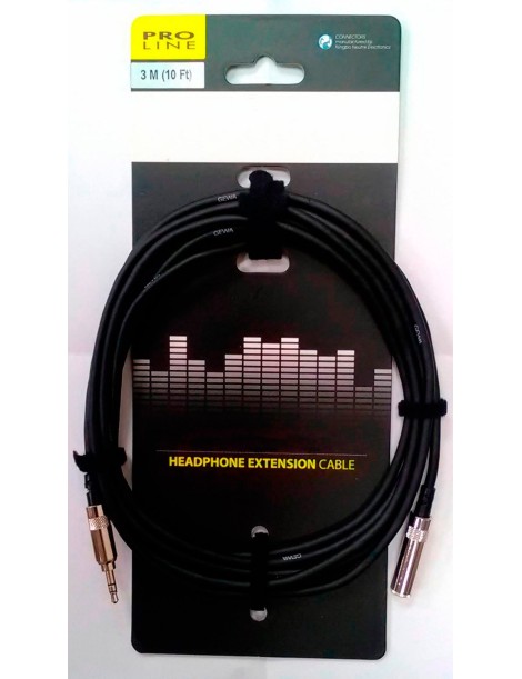 CABLE MINI JACK M ESTEREO - MINI JACK H ESTEREO 3 METROS
