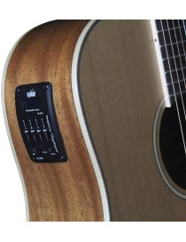 GUITARRA ACÚSTICA TANGLEWOOD 4/4 RECORTADA TW9 SUPER FOLK SATINADO NAT CON PREVIO