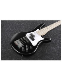 BAJO ELÉCTRICO IBANEZ SRMD205-BKF ACTIVO 5 CUERDAS BLACK FLAT