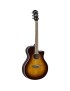 GUITARRA ACÚSTICA YAMAHA 4/4 RECORTADA APX600FMTBS FLAME MAPLE TABACCO SUNBURST CON PREVIO