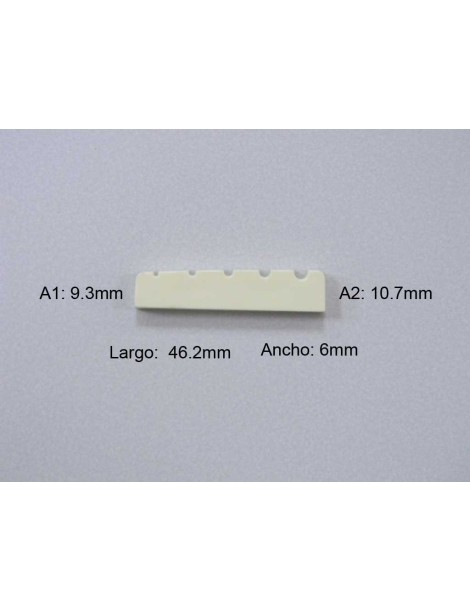 CEJUELA BAJO ELÉCTRICO 5 CUERDAS B5-1 LARGO 46,2MM, A1 9,3MM, A2 10.7MM, ANCHO 6MM, UNIDAD