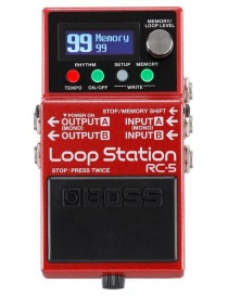 PEDAL BOSS RC-5 LOOP STATION AVANZADO COMPACTO 