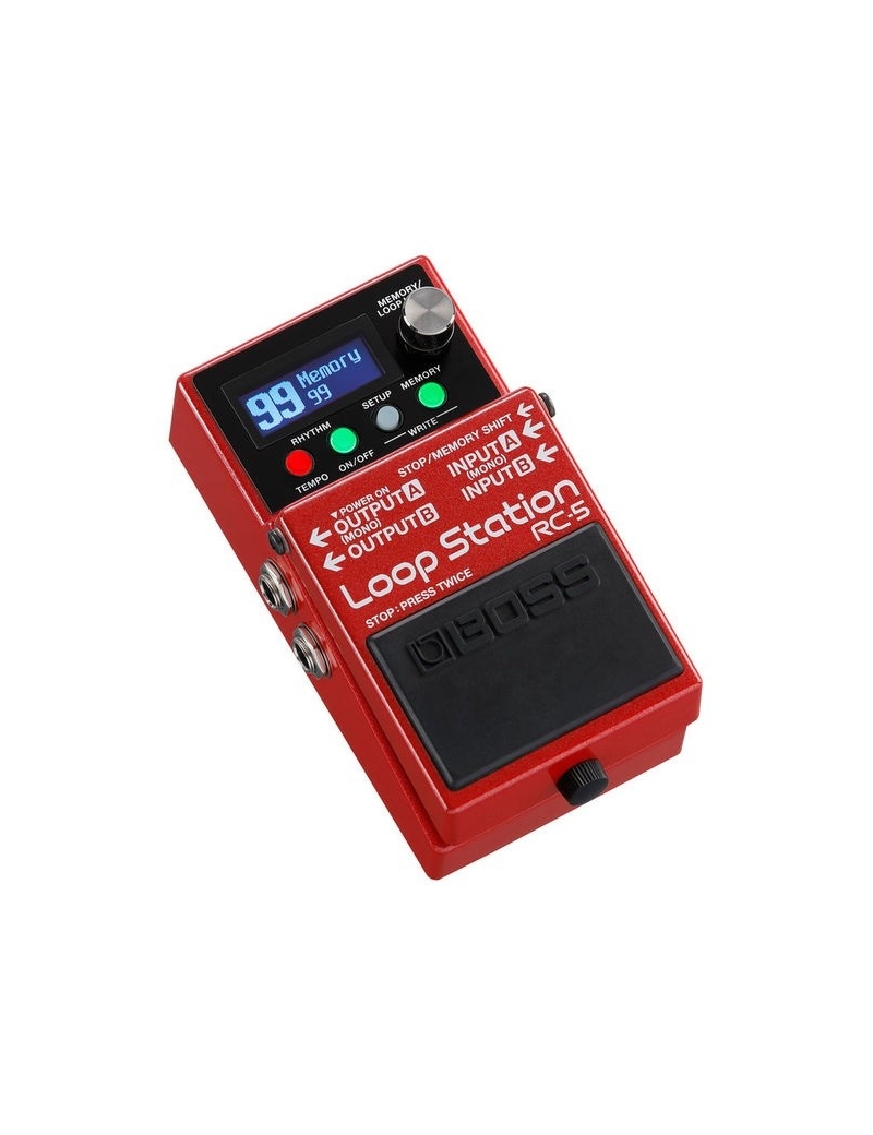 PEDAL BOSS RC-5 LOOP STATION AVANZADO COMPACTO 