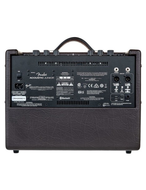 AMPLIFICADOR GUITARRA ACÚSTICA FENDER JUNIOR DARK BROWN CON EFECT 100W 8" 230V EU 2314306000