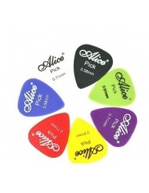 PÚAS ALICE SMOOTH ABS STANDARD PLECTRA LISAS COLORES VARIOS VARIOS MEDIDAS 0,58-0,71-0,81-0,96-1,2-1,5 MM UNIDAD