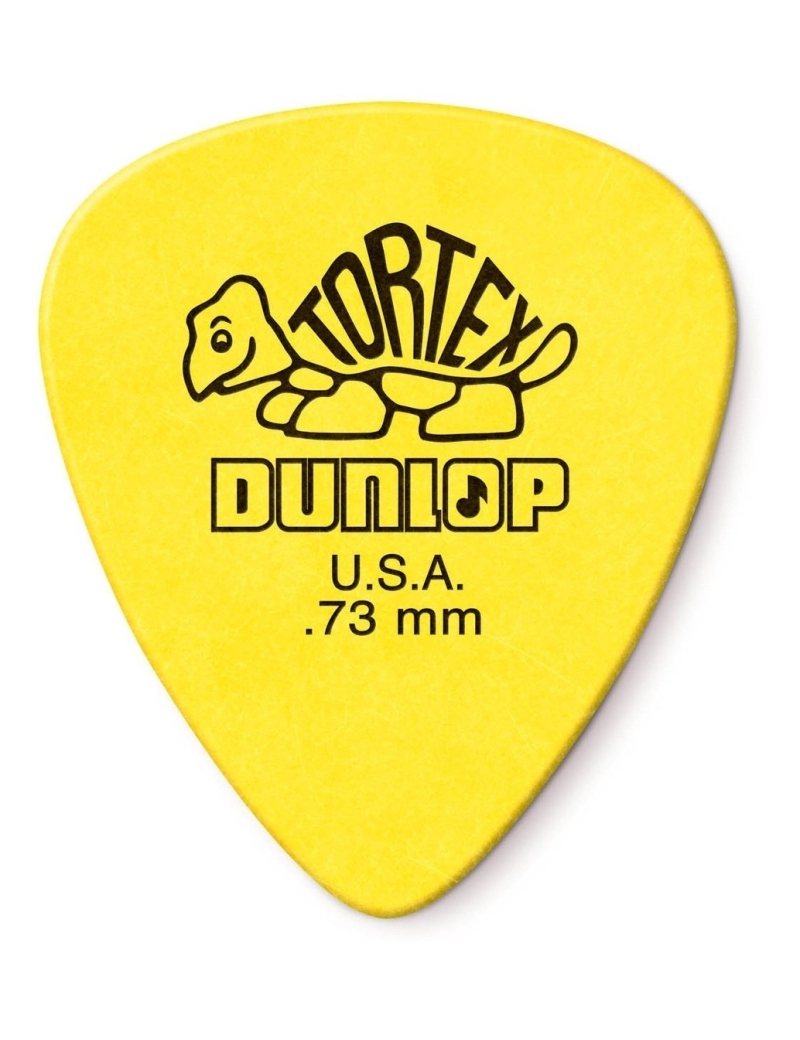 PÚAS DUNLOP TORTEX STANDARD (418-R)4180 MEDIDA 0,73 MM UNIDAD