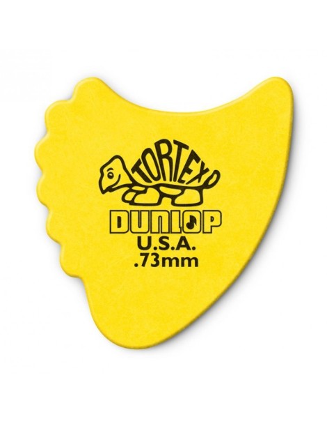 PÚAS DUNLOP TORTEX FINS 4141 MEDIDA 0,73 MM UNIDAD