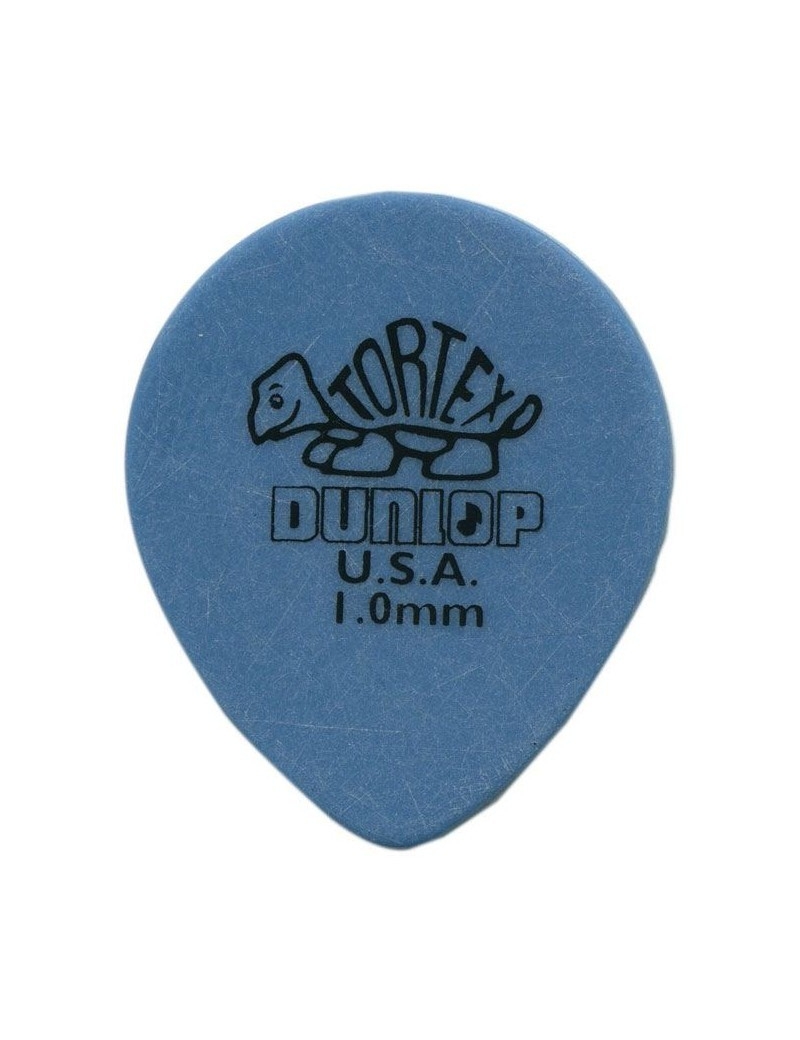 PÚAS DUNLOP TORTEX TEARDROP 413R-100 1 MM