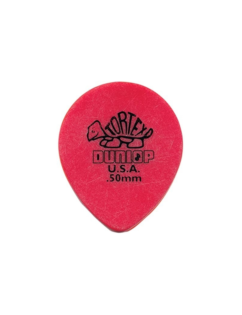 PÚAS DUNLOP TORTEX TEARDROP 413R-050 0,50 MM