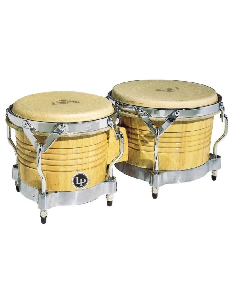 BONGO LP-M201-AWC MATADOR 7 1/4" Y 8 5/8" ROBLE SIAM COLOR NATURAL CROMADA, PARCHE NATURAL LP811.004