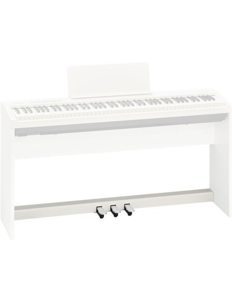 PIANO ROLAND CONTRAPESADO FP-30X 88 TECLAS BLANCO+ MUEBLE KSC-70+TRIPLE PEDALERA KPD-70