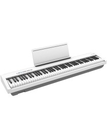 PIANO ROLAND CONTRAPESADO FP-30X 88 TECLAS BLANCO+ MUEBLE KSC-70+TRIPLE PEDALERA KPD-70